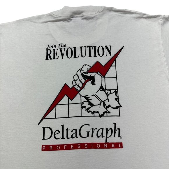 Vintage Delta Graph T-Shirt - Picture 3 of 4